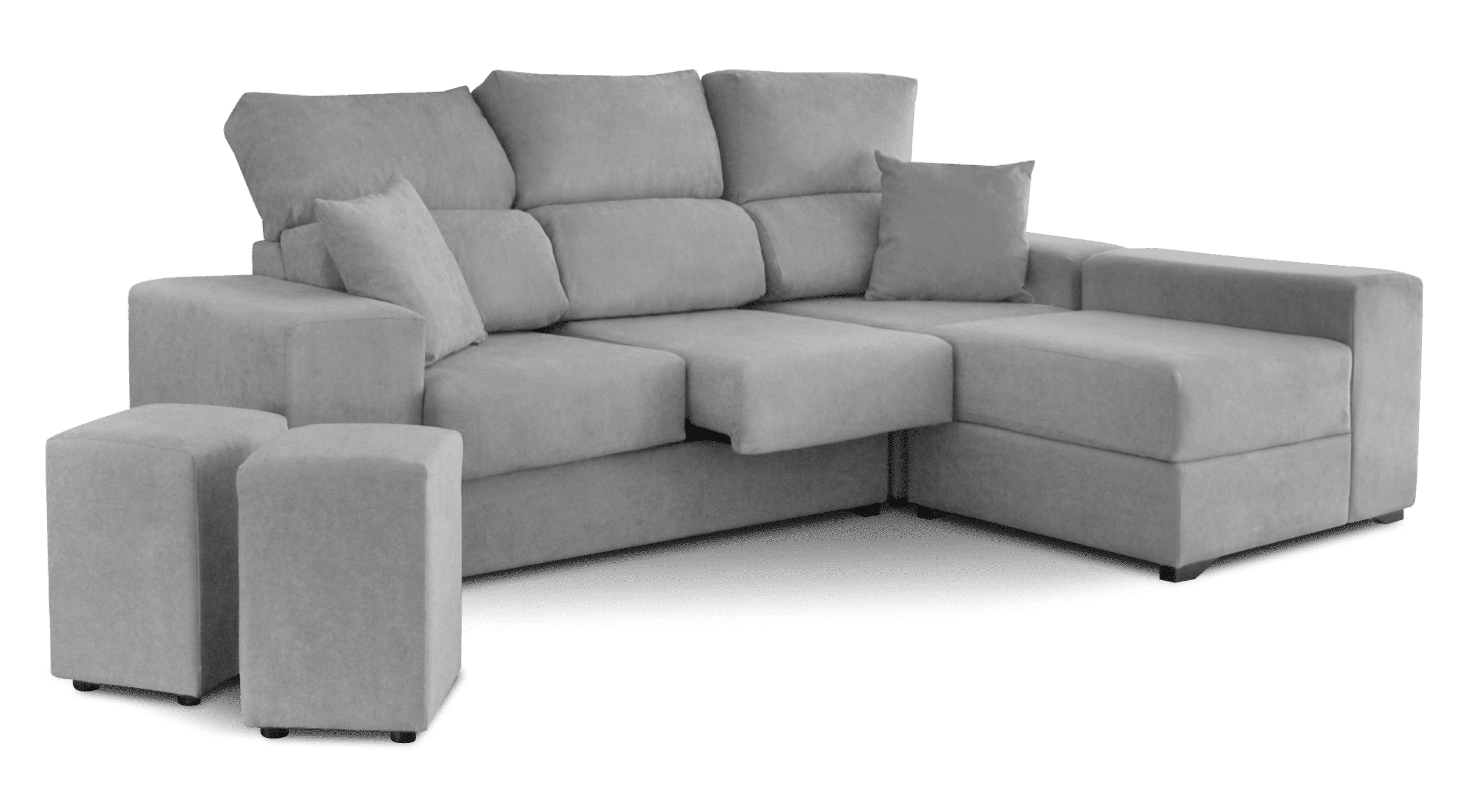 Puff Complete Sofa con respaldo 